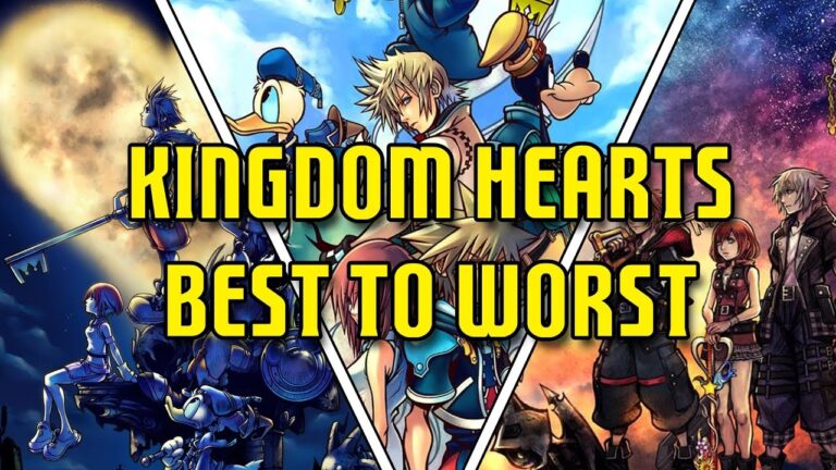 Top 10 Kingdom Hearts Games Ranked from Worst to Best